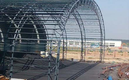 高台高台钢结构安装