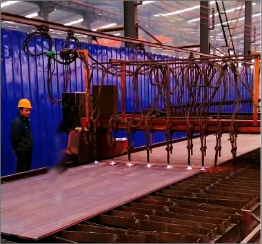 甘肃高台钢结构车间数控等离子切割机